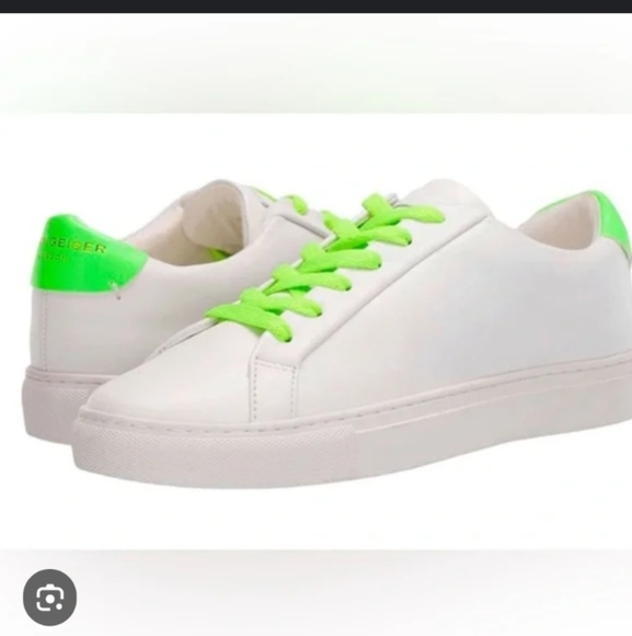 Kurt Geiger Green Comb Leather sneaker - Picture 1 of 16